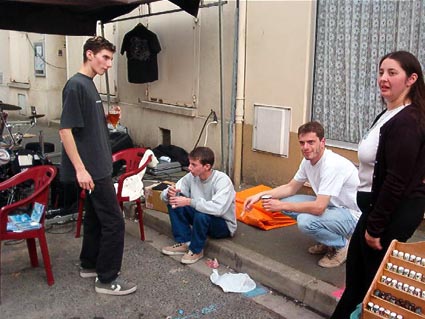 En pause